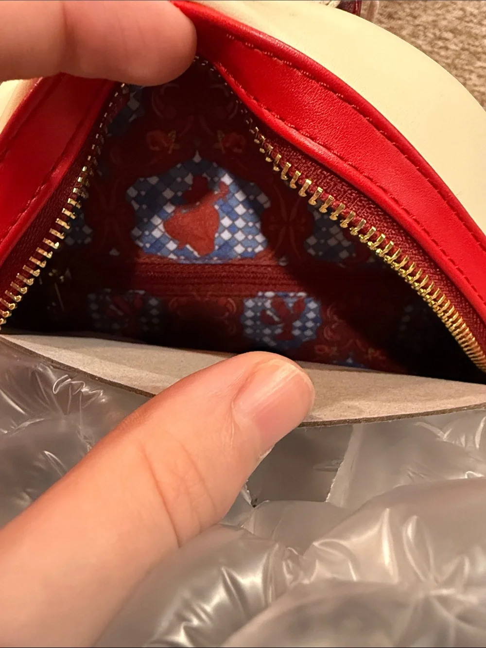 Disney x Loungefly Belle Yellow & Red Mini Backpack
